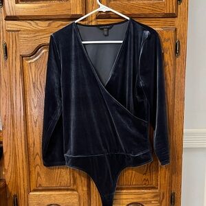 Banana Republic Velvet Bodysuit